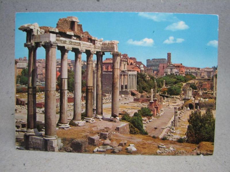 Vykort - Forum Romanum - Rom