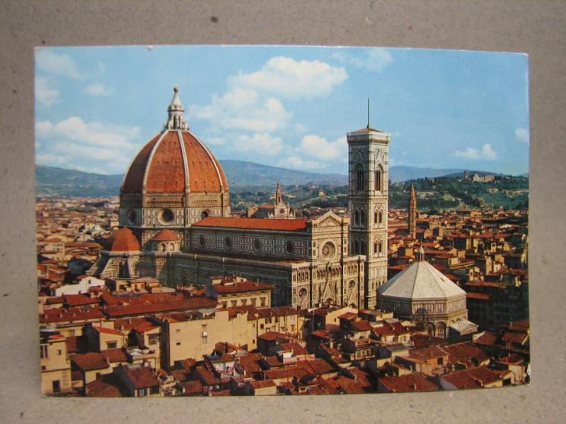 Vykort - La Cattedrale - Firenze