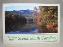 Vykort -  Vy Scenic South Carolina - USA