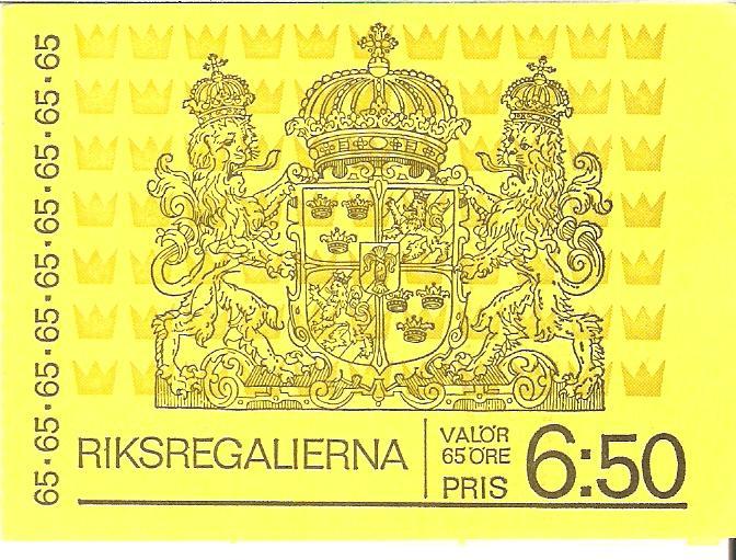 FRIMÄRKEN... H 248. Riksregalierna 1971.