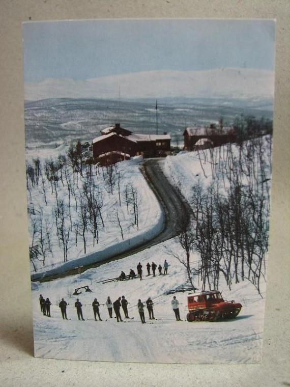 Äldre Vykort - Laisalidens Fjällhotell - Lappland 1974