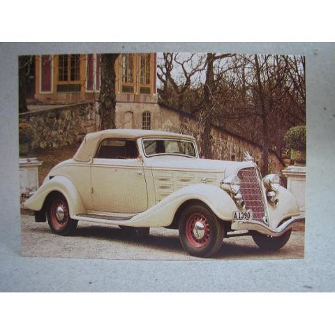 Hudson 1934 USA Oskrivet äldre fint vykort