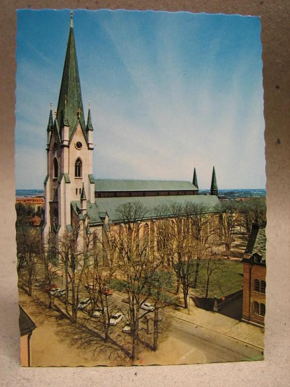 Äldre vykort - Linköping Domkyrka