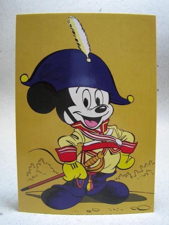 Oskrivet Fint Tecknat vykort Musse Pigg Disney