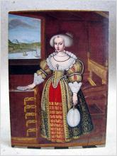 Vykort - Drottning Christina (1626 - 1689) - Sverige