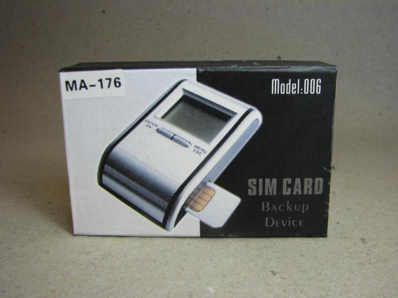 Sim Card Backup Device