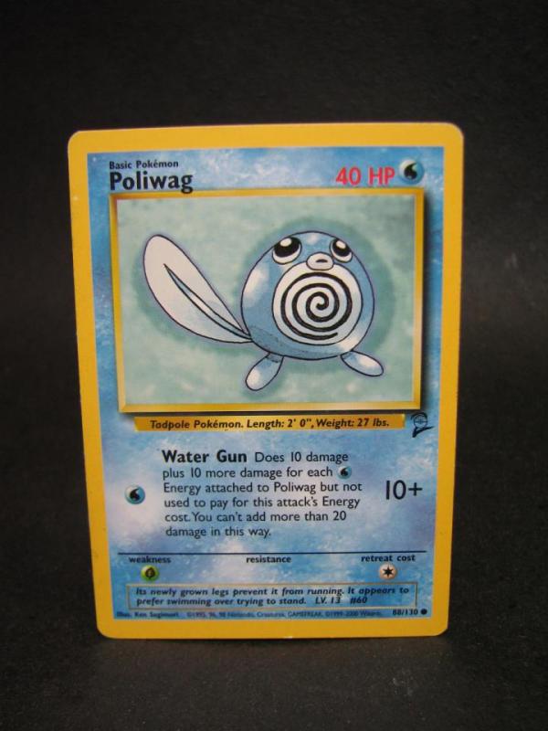 Pokémon spel / samlarkort - Poliwag 40 HP