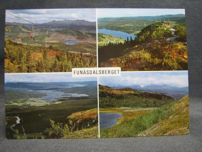 Vykort - Flerbild  - Funäsdalsberget - Härjedalen