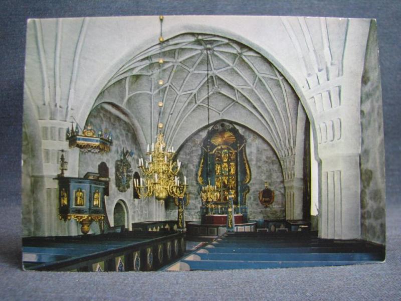 Vykort - Bygdeå kyrka - Luleå stift