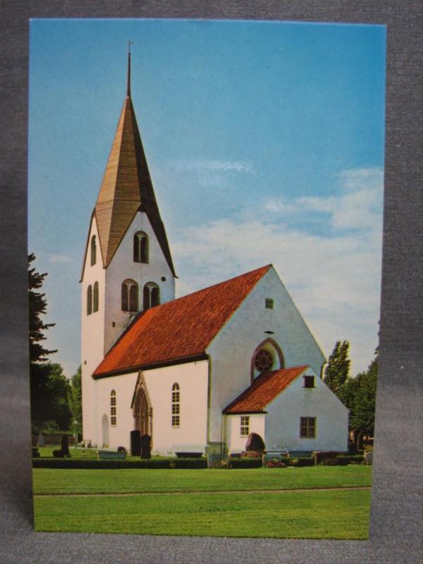 Vykort oskrivet - Eksta kyrka - Gotland