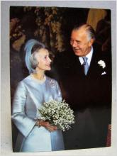 D.D.K.K.HH Prins Bertil och Prinsessan Lilian Bröllopsdag 7/12 1976