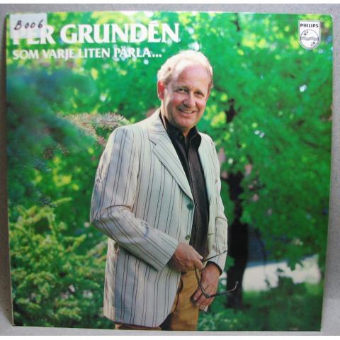 Äldre LP - Per Grundén - som varje liten pärla - 1978