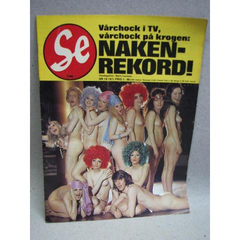 Se Vårchock i TV: Nakenrekord Nr 19 1971