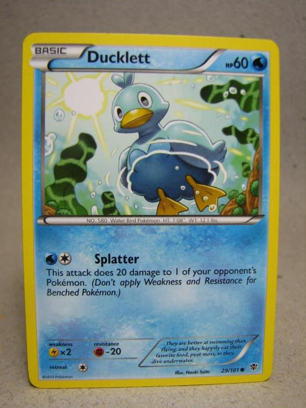 Pokémon Spel / samlarkort - Ducklett