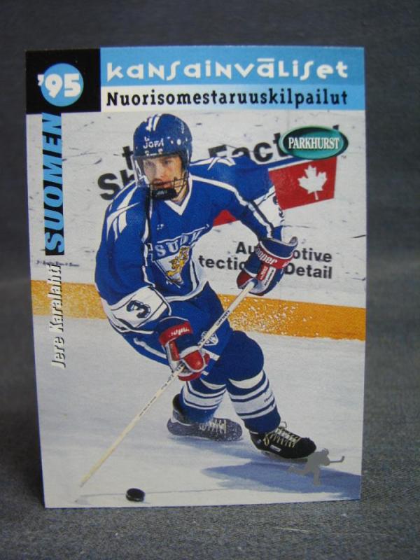 Ishockeykort Parkhurst Junior Championships Finland SE216 / Jere Karalahti