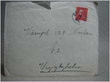 Försändelse med stämplat  frimärke - Seglora 19/11 1930