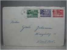 Försändelse med stämplat frimärke - Örviken 25/1 1935