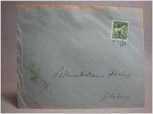 Försändelse med stämplat frimärke - Bullmark 7/12 1932