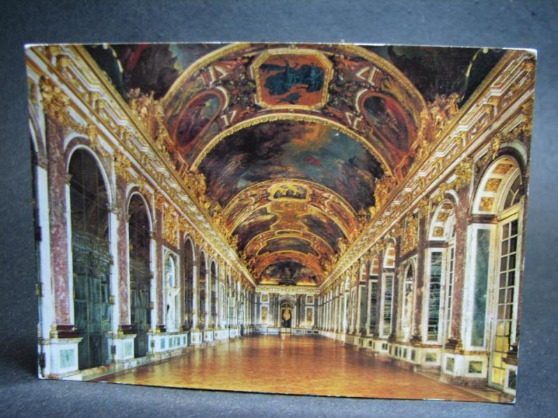 Vykort Slott Versailles, Frankrike