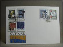 FDC Vinjett -   11/5 1999 Svensk Form  / Fina stämplar på 6 frimärken