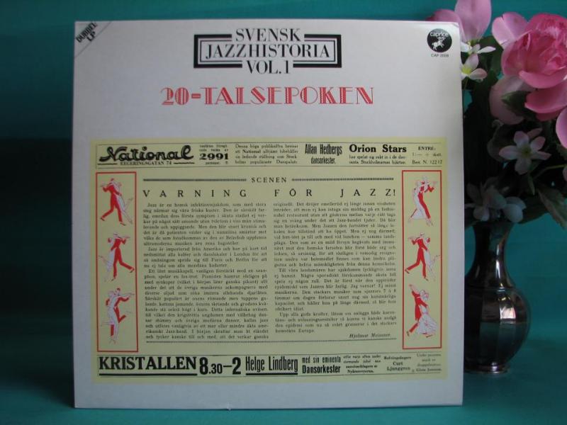 Svenska Jazzhistorien 20-talsepoken Dubbel LP
