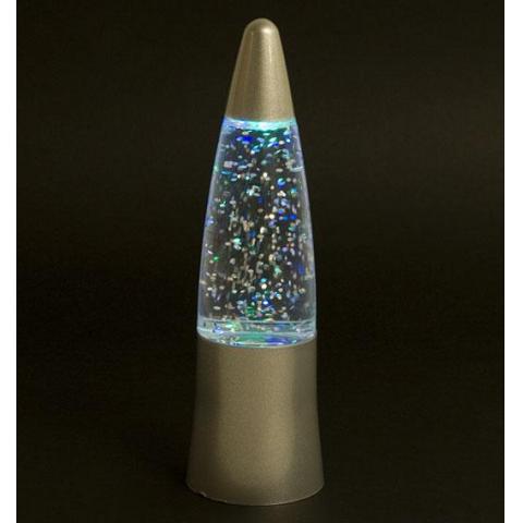 Minilampa Lava med glitter Oanvänd lavalampa