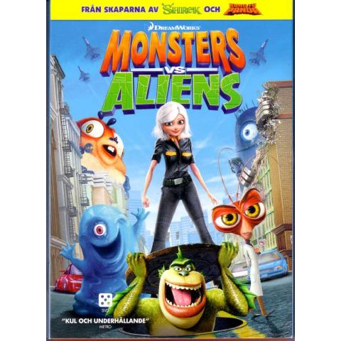 DVD - Monsters vs Aliens NYSKICK