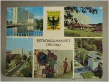 Vykort - Regionsjukhuset Örebro - Flerbild - 1970-talet