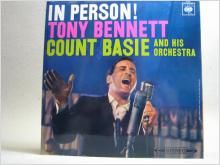 LP - Tony Bennett & Count Basie - In Person! 1959