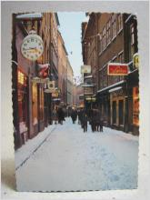 Stockholm / Äldre vykort - Västerlånggatan Gamla stan 1971