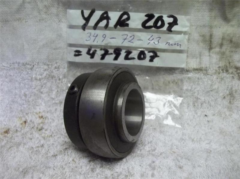 Nytt Y-lager. Nr. YAR-207 ( 35-72-42,9 mm )