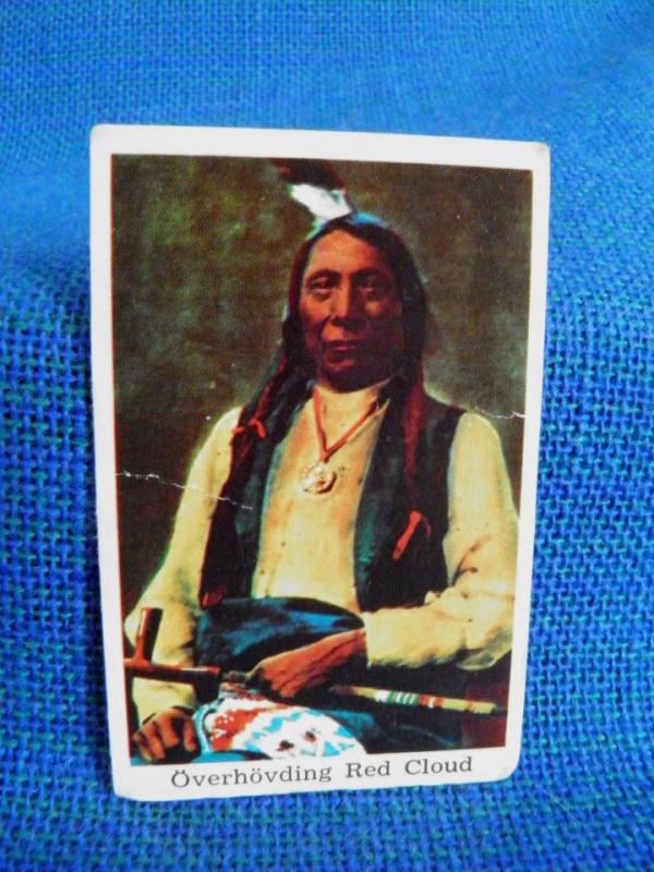 Filmstjärna - Överhövding Red Cloud - Indian 