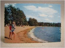 Strandbadet Orrsasjön 1971  / Dalarna 