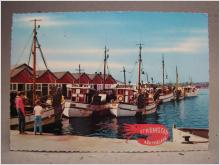 Strömstad Räktrålarna i hamn 1973 - Bohuslän