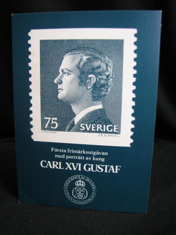 Kung Carl XVI Gustaf  1974