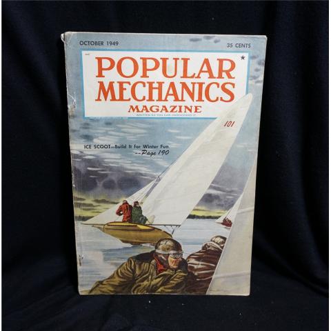 Popular mechanics magazine - Oktober 1949