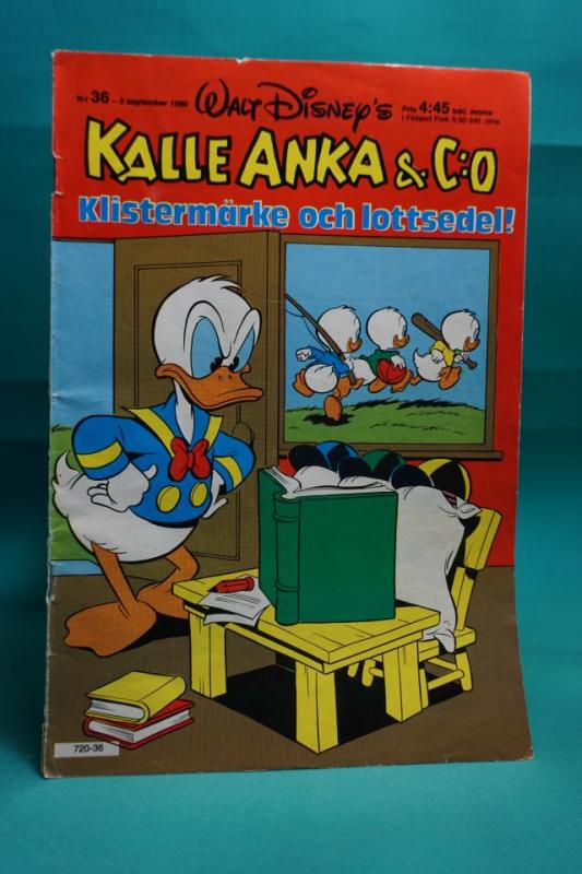 Kalle Anka & Co Nr. 36  1980