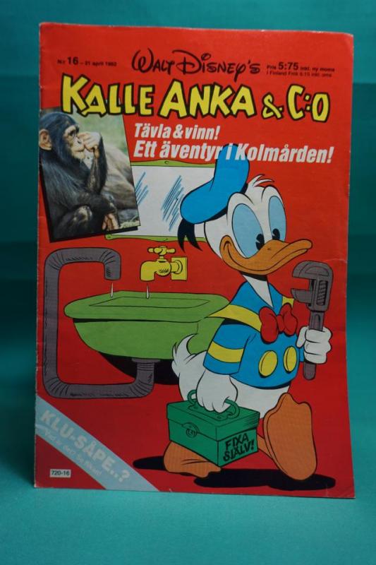 Kalle Anka & Co Nr. 16  1982