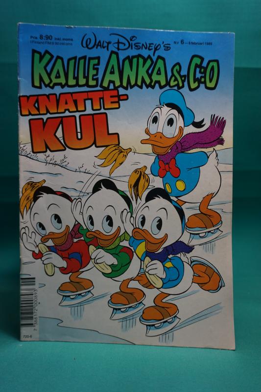 Kalle Anka & Co Nr. 6  1989