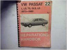 VW Passat 1973-80. Rep-handbok Svensk Text 134 sidor