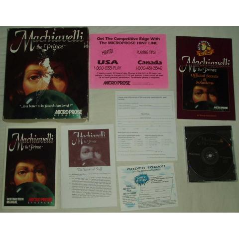 Machiavelli the prince + clue/guidebook