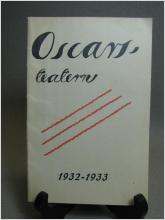 Program för Oscar-Teatern 1932 - 1933 - Ökensången