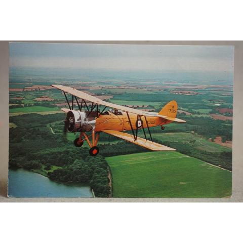Flygplan Avro Tutor Oskrivet äldre vykort