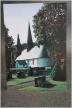 Levene kyrka - Skara Stift // 2 äldre vykort