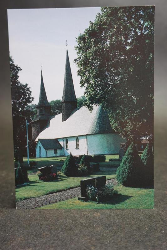 Levene kyrka - Skara Stift // 2 äldre vykort