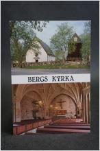 Halstahammar - Bergs kyrka - Västerås Stift - äldre vykort