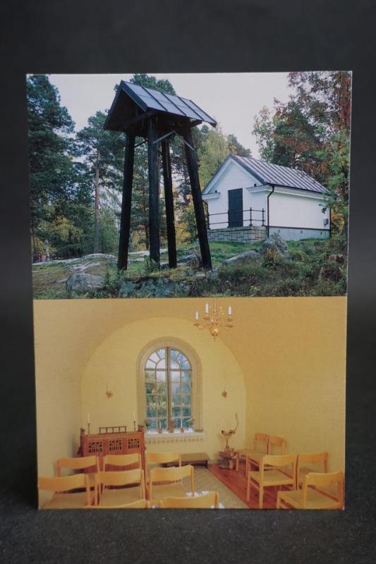 Hallstahammar Kapellet vid Skantzen  - äldre vykort - Västerås Stift