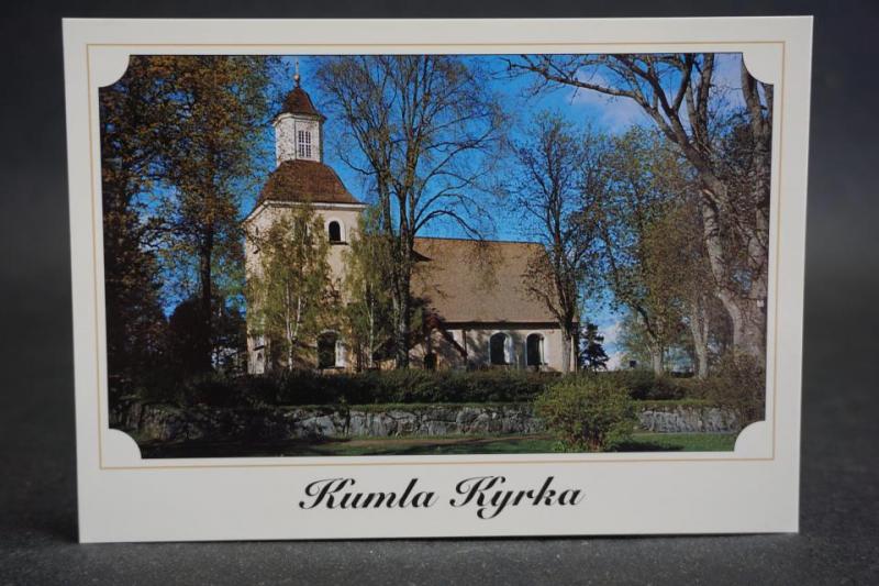 Kumla kyrka  - 2 vykort - Västerås Stift