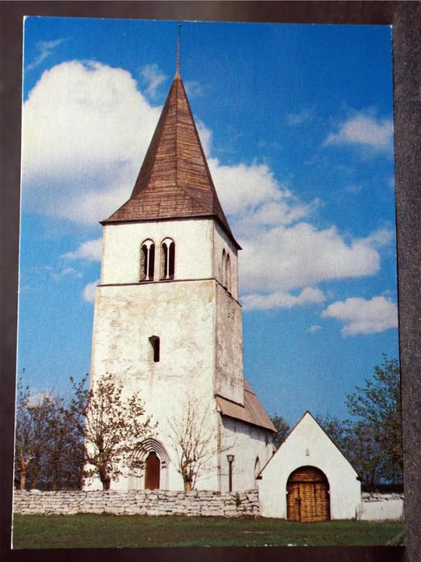 Fleringe kyrka Gotland - Visby Stift //  2 äldre vykort