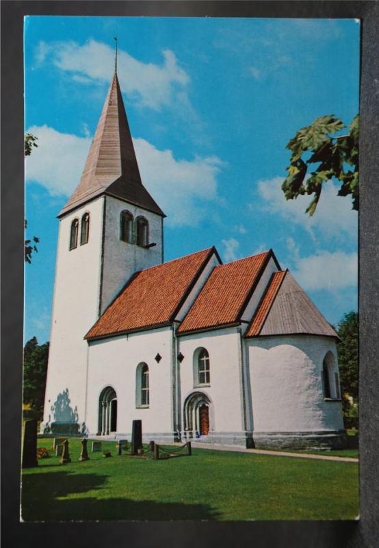 Linde kyrka Gotland - Visby Stift //  2 äldre vykort 